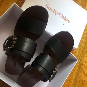 See By Chloe Rosie Slide Sandal